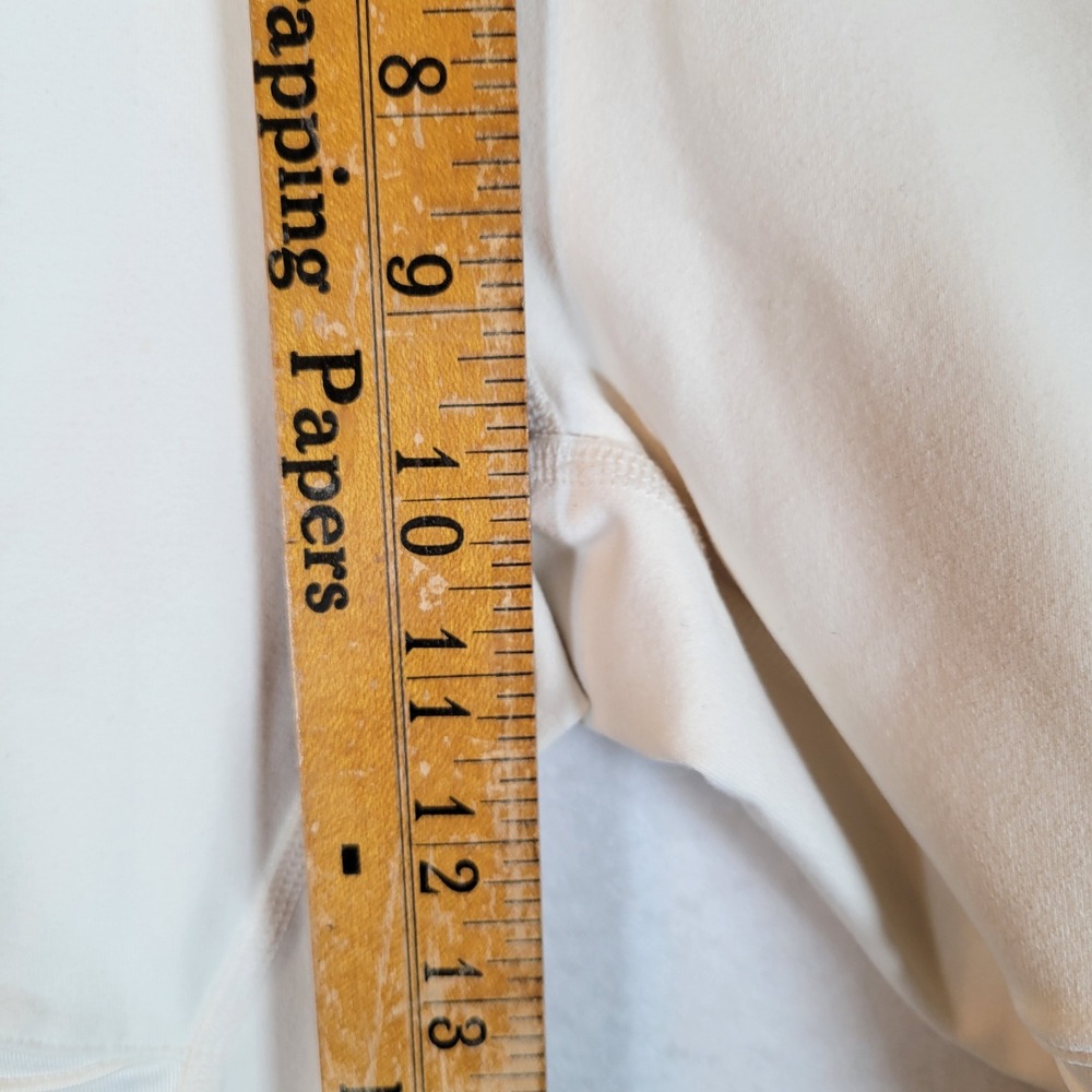 Alo Yoga Women High Waist Moto Mesh Panel Leggings Size Medium White Yoga Gym - Picture 5 of 10
